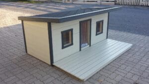 Koerakuut Charly 3 terrassiga (Soojustatud)