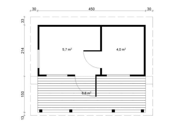 Moderni Pihasauna 15