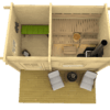 Moderni Pihasauna 12
